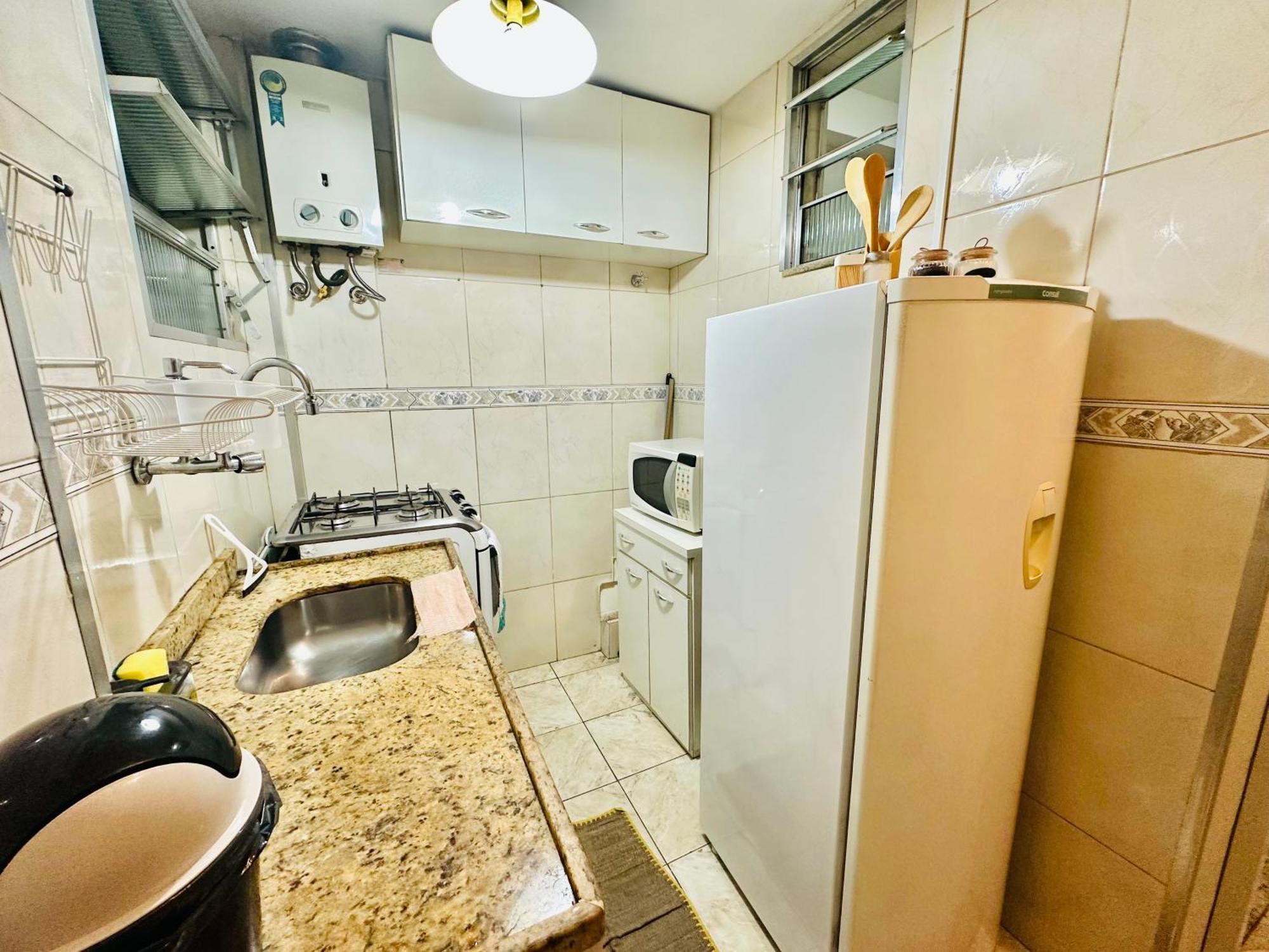 Ocean Post 4 Copacabana - Completo No Ponto De Copacabana , A 200m Da E 350m Do Metro Apartamento